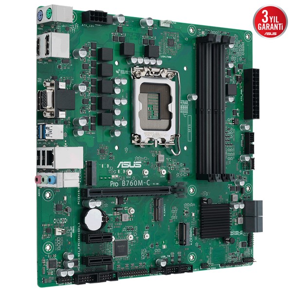 resimler/genel/ASUS PRO B760M-C-CSM DDR5 HDMI-DP PCIE 4.0 1700P MATX KURUMSAL ANAKART