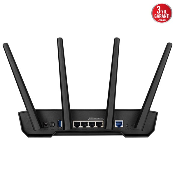 resimler/genel/ASUS TUF AX3000 V2 Dual Band GAMING Router 4x harici anten