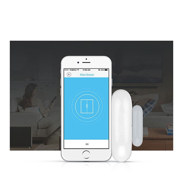 resimler/genel/S-Link Swapp SL-EG01 Akıllı Ev Güvenliği Kablosuz Kapı Pencere Manyetik Sensör Wifi TUYA Destekli
