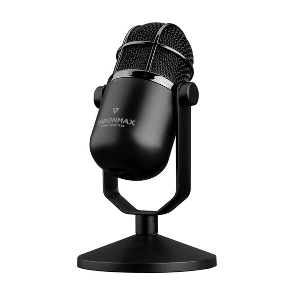 resimler/genel/Thronmax M3Plus MDRILL DOME PLUS Siyah USB 96Khz 24bit HD 2tip Kayıt 3,5mm Ses Kontrol Ledli Mikrofon