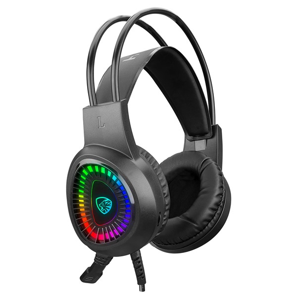 resimler/genel/Hytech HY-G3 EAGLE Siyah 7.1 Usb Surround RGB Ledli Gaming Oyuncu Mikrofonlu Kulaklık
