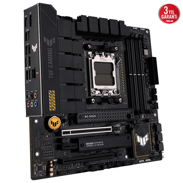 resimler/genel/ASUS TUF GAMING B650M-PLUS DDR5 M2 PCIe NVME HDMI DP PCIe 16X v5.0 AM5 mATX