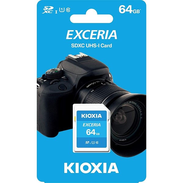 resimler/genel/KIOXIA SDHC 64GB EXCERIA LNEX1L064GG4 Hafıza Kartı
