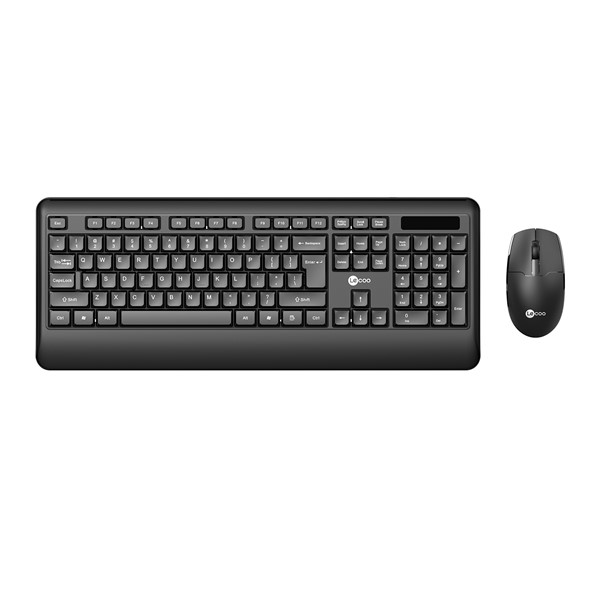 resimler/genel/LENOVO LECOO KW202 Kablosuz Q Trk Optic Mouse Siyah Standart Klavye - Mouse Set