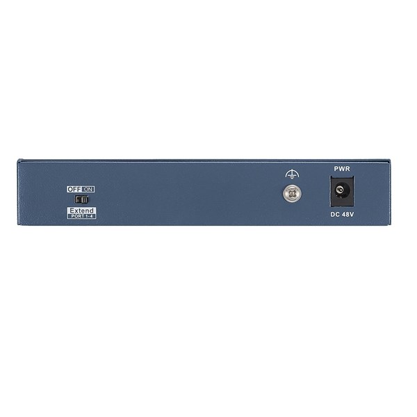resimler/genel/HIKVISION 4port 65w FULL PoE DS-3E0106HP-E 10/100 2X-UPLINK Yönetilemez Switch Metal
