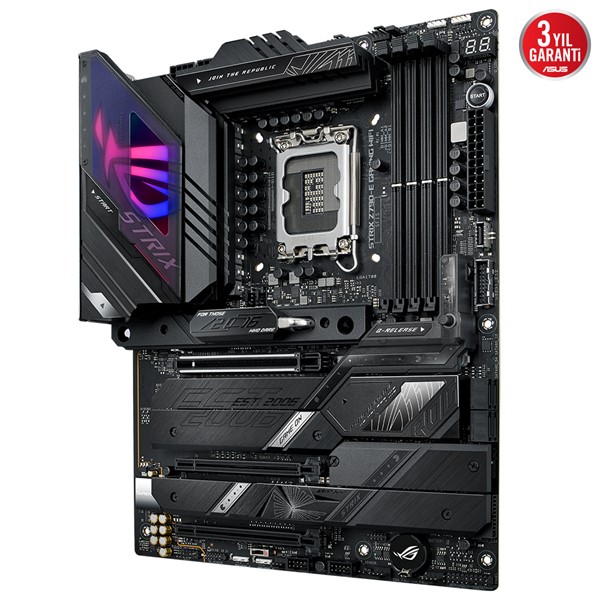 resimler/genel/ASUS ROG STRIX Z790-E GAMING WIFI DDR5 HDMI DP PCIe 16X v5.0 1700p ATX