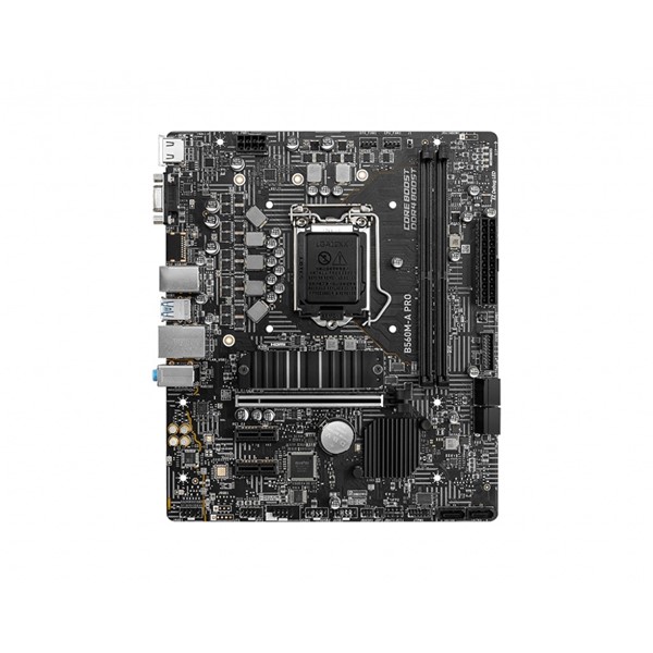 resimler/genel/MSI B560M-A PRO DDR4 M2 PCIe NVME HDMI PCIe 16X v4.0 1200p v2 mATX