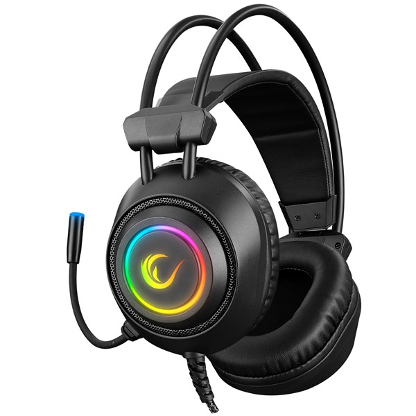 resimler/genel/Rampage RM-K19 RAGING PLUS Siyah USB 7.1 Surround RGB Ledli Gaming Oyuncu Mikrofonlu Kulaklık