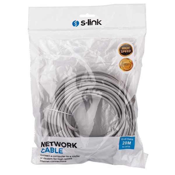 resimler/genel/S-link SL-CAT20 20m RJ-45 Gri Cat5 Patch Kablo