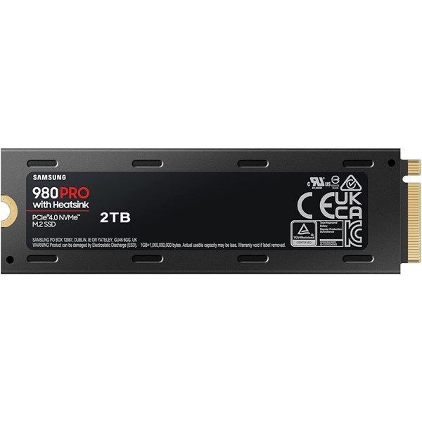 resimler/genel/ SAMSUNG 2TB 980 PRO MZ-V8P2T0CW 7000-5000MB/s M2 NVME GEN4 DİSK SOĞUTUCULU