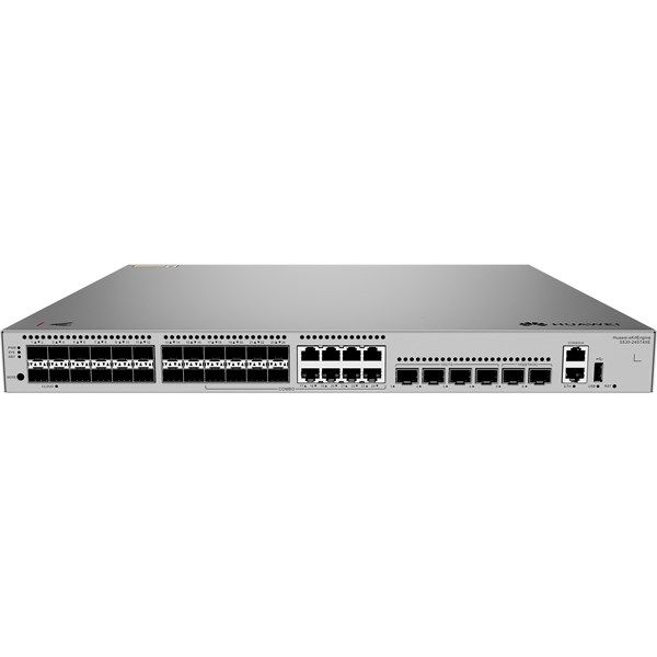 resimler/genel/HUAWEI 24port eKIT S530-24ST4XE 24xSFP-8xOR SFP 4xSFP /2x10g Stack Yönetilebilir Switch RackMount Layer3