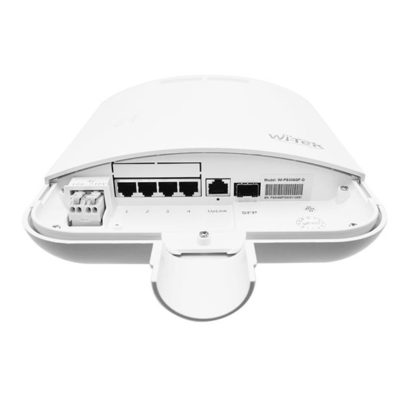 resimler/genel/WI-TEK 4port 65w FULL PoE WI-PS306GF-O 4GE GIGABIT 1X SFP Yönetilemez Switch Harici