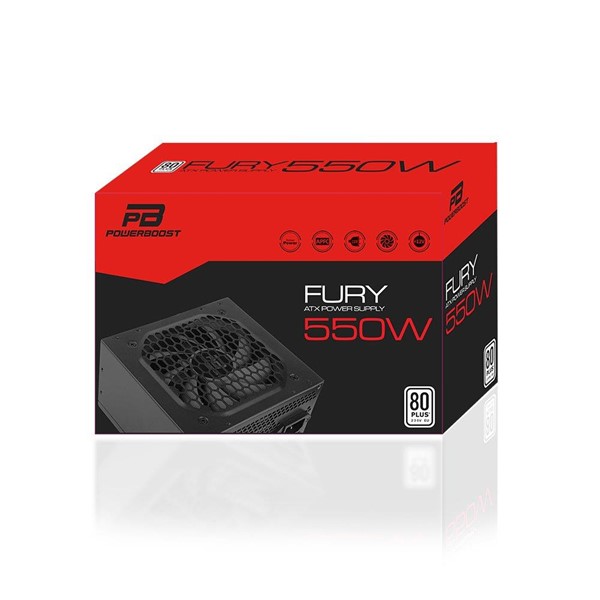 resimler/genel/PowerBOOST 550W 80+ FURY BST-ATX550WEU 12cm Fanlı APFC Power Supply