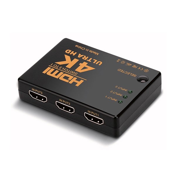 resimler/genel/S-LINK 3port SL-HSW4K33 3port HDMI (giriş) 1port HDMI (çıkış) 4K HDMI Switch