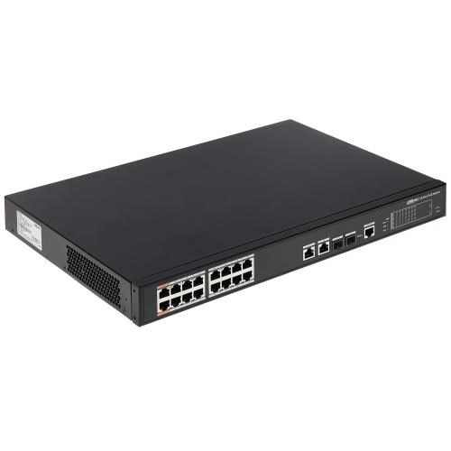 resimler/genel/DAHUA 16port 240w FULL PoE PFS4218-16ET-240-V2 GIGABIT 2X SFP Yönetilebilir Switch	