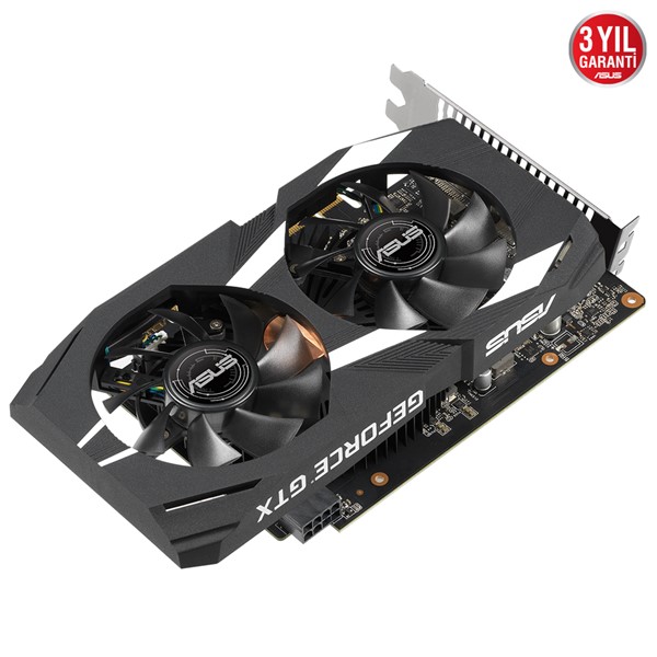 resimler/genel/ASUS GTX1650 4GB DUAL GTX1650-O4GD6-P-V2 GDDR6 128bit HDMI DP PCIe 16X v3.0