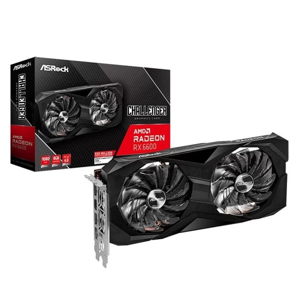 resimler/genel/ASROCK 8GB RX6600 Challenger D 8GB OC GDDR6 128bit HDMI-DP PCIE 4.0