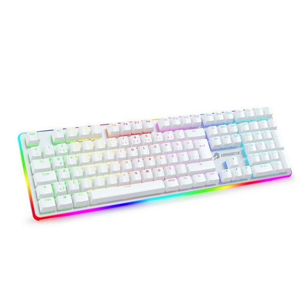 resimler/genel/GameBooster G918 USB Q Trk RGB Mekanik Beyaz Gaming Klavye GB-G918R-WH