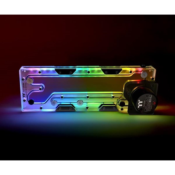 resimler/genel/Thermaltake CL-W263-PL00SW-A Pacific DP100-D5 Plus RGB Ledli 360mm Sıvı Tankı + D5 Pompa