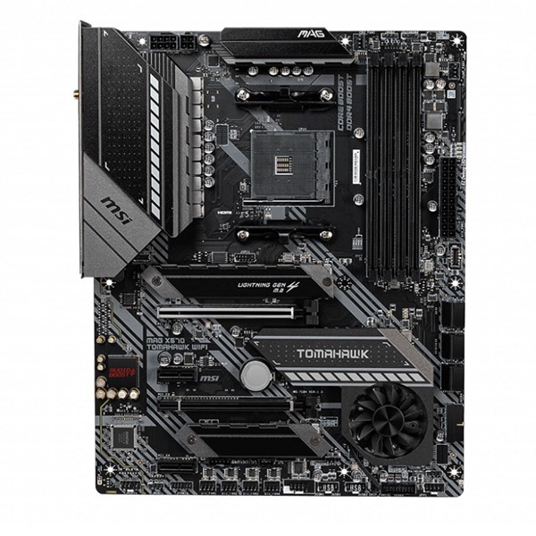 resimler/genel/MSI MAG X570 TOMAHAWK WIFI DDR4 M2 PCIe NVME HDMI PCIe 16X v4.0 AM4 ATX