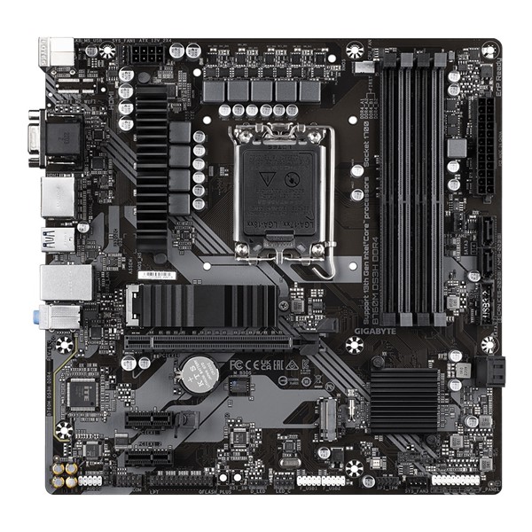 resimler/genel/GIGABYTE B760M DS3H DDR4 HDMI TYPE-C DP PCIe 16X v4.0 1700p mATX