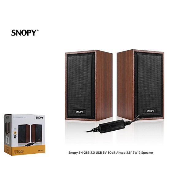 resimler/genel/Snopy SN-385 2.0 USB 5V 80dB Ahşap 2.5