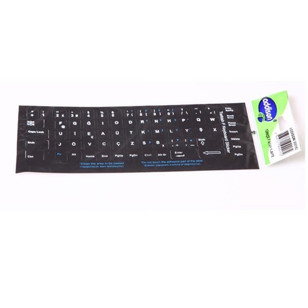 resimler/genel/Addison 300162 Türkçe F Siyah Klavye Stiker