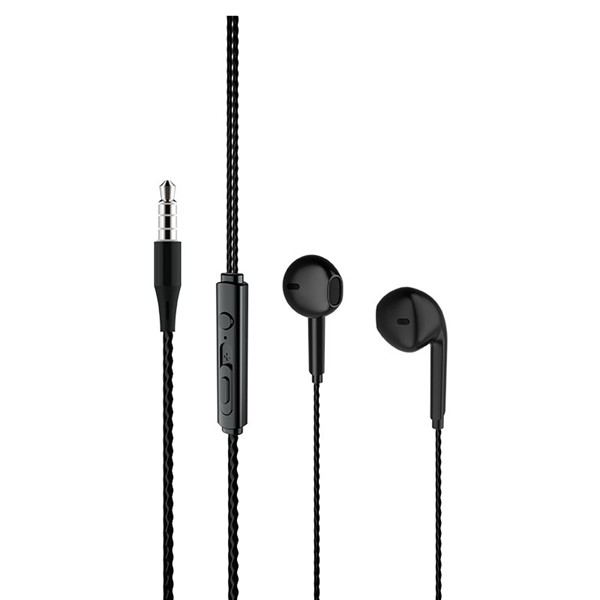 resimler/genel/LENOVO LECOO EH104B Stereo 3.5mm Jack Siyah Kulak İçi Mikrofonlu Kulaklık
