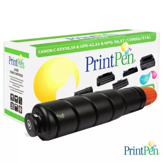 resimler/genel/Prıntpen Canon C-Exv38,39 & Gpr-42,43 & Npg-56,57 (1390Gr/31K)