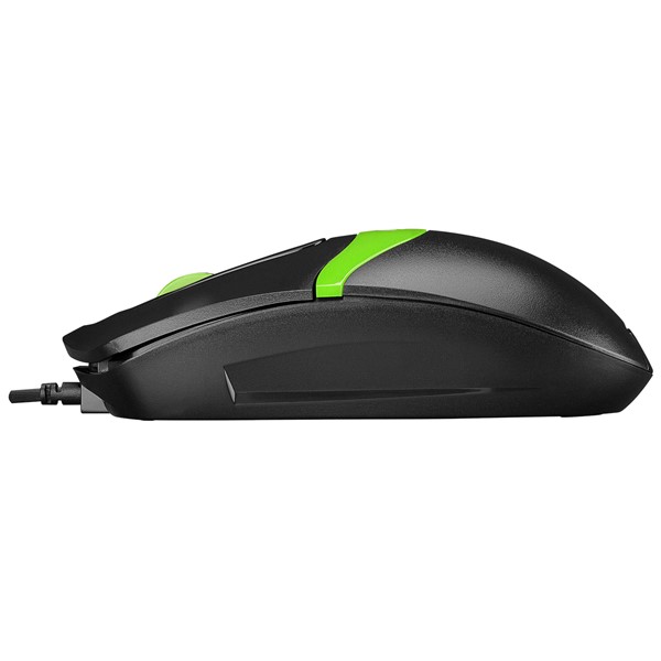 resimler/genel/Everest SM-220 Usb Siyah/Yeşil 1200dpi 3D Optik Kablolu Mouse