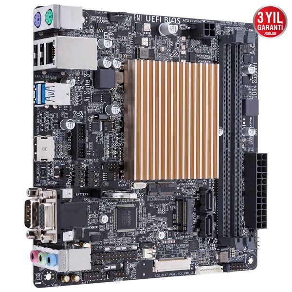 resimler/genel/ASUS PRIME J4005I-C DDR4 M2 PCIe NVME HDMI mITX Dahili İşlemci