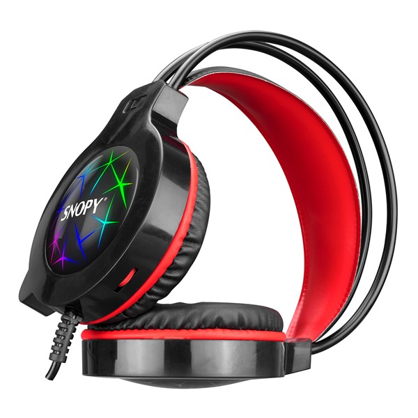 resimler/genel/Snopy SN-GX7 CRAZY Siyah Ledli Mikrofonlu Oyuncu Kulaklığı