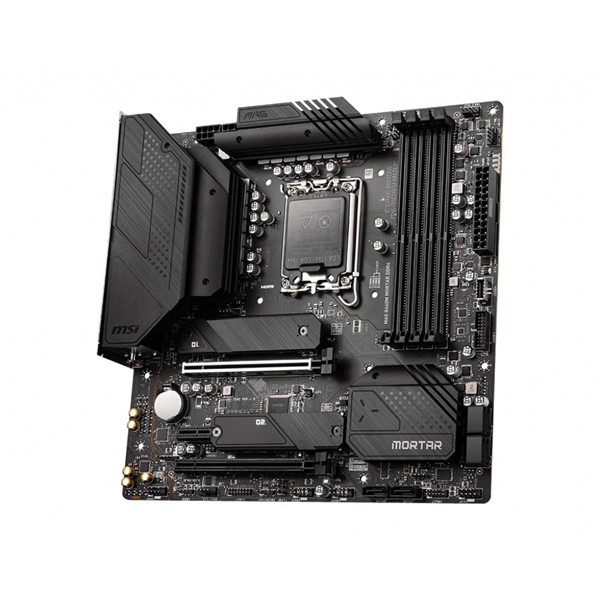 resimler/genel/Msı Mag B660m Mortar Ddr4 Soket 1700 Ddr4 4800 (Oc) Hdmı,Dp Pcı-E Gen 4 ,M.2 Usb3.2 1X 2.5G Lan Matx