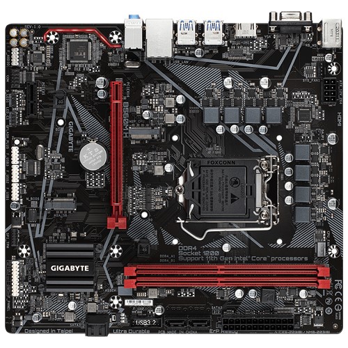 resimler/genel/GIGABYTE B560M-H DDR4 M2 PCIe NVME HDMI PCIe 16X v4.0 1200p v2 mATX