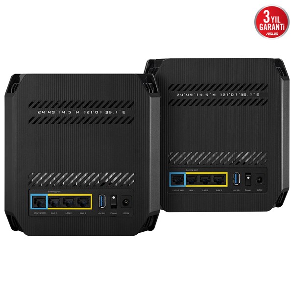 resimler/genel/Asus ASUS GT6(B-2-PK) AX10000 GAMING ROUTER 2-LI PAKET