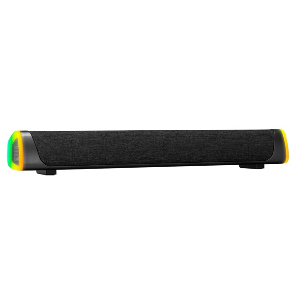 resimler/genel/Mikado MD-SBT26 Siyah 3W*2 1200mAh Bluetooth,FM,TF Card Led Işıklı Soundbar Speaker