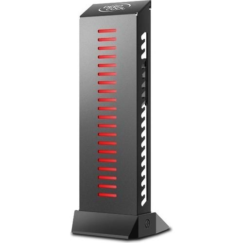 resimler/genel/DEEPCOOL GH-01-RGB Metal Çerçeve, 9 Adet Rgb Led, M / B İle Diğer 12V Cihazları İle Senkronize Edilebilen Ekran Kartı Tutacağı.