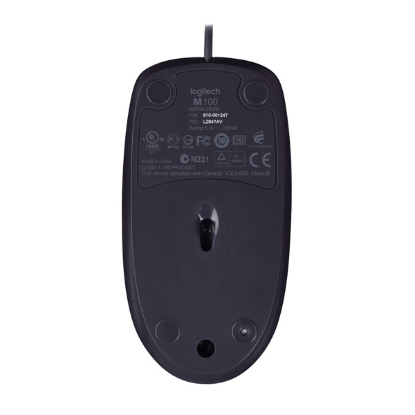 resimler/genel/Logitech B100 Optik Usb Mouse-Siyah 910-003357