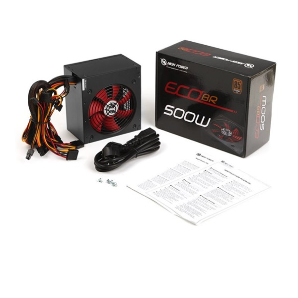 resimler/genel/HIGH POWER 500W 80  BRONZE ECO HPE-500BR-A12SBK 12cm Fanlı Power Supply