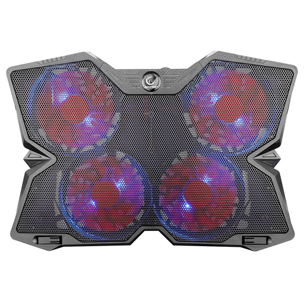 resimler/genel/Addison Rampage AD-RC3 X-DRAGON Siyah 140mm 4 Adet Fan Notebook Soğutucu Stand