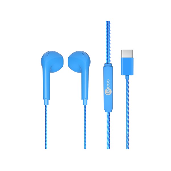 resimler/genel/LENOVO LECOO EH104C-BL Stereo Type-C Mavi Kulak İçi Mikrofonlu Kulaklık