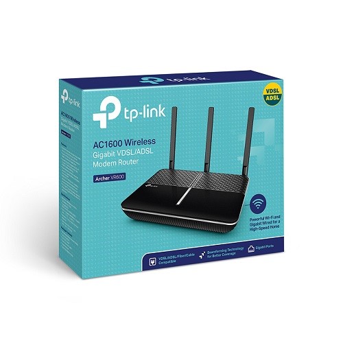 resimler/genel/TP-LINK Archer VR600 1600mbps AC1600 Dual Band VDSL Fiber 3G-4G Modem Router