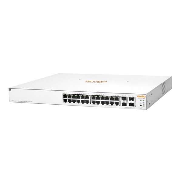 resimler/genel/ARUBA 24port 195w FULL PoE Instant On 1930-24G JL683B GIGABIT 4XSFP+ Yönetilebilir Switch RackMount