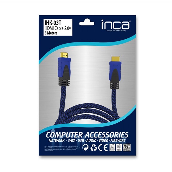 resimler/genel/INCA IHK-03T 3metre HDMI Görüntü Kablosu 2.0v