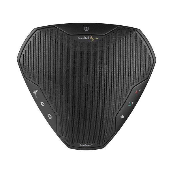 resimler/genel/Konftel EGO Siyah 1000mAh BT/USB/AUX/LED Panelli Speaker Hoparlör