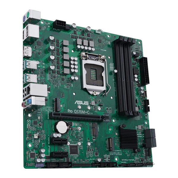 resimler/genel/ASUS PRO Q570M-C/CSM DDR4 M2 PCIe NVME HDMI DP PCIe 16X v4.0 1200p mATX Kurumsal Anakart