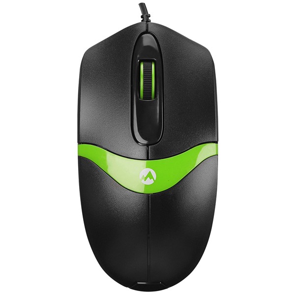 resimler/genel/Everest SM-220 Usb Siyah/Yeşil 1200dpi 3D Optik Kablolu Mouse