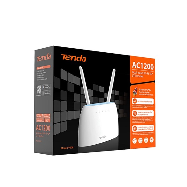 resimler/genel/TENDA 4G09 4G301 1200mbps AC1200 Dual Band 4G LTE Router