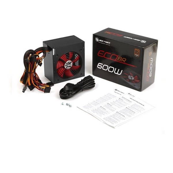 resimler/genel/HIGH POWER 600W 80  BRONZE ECO HPE-600BR-A12S 12cm Fanlı Power Supply
