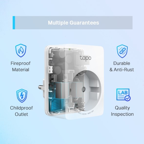 resimler/genel/Tp-Lınk Tapo P110 Mını Wi-Fi Akıllı Priz (2-Pack)